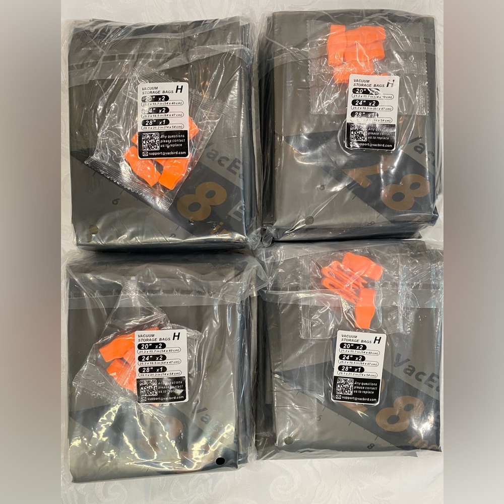 20 Pack Portable Space Saver Bags Vacuum Compression Packing Seal, Wireless Pump - Picture 9 of 14